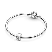 Charm Pandora Donna Pandora Moments in Argento Zirconia 790010C01 - 790010C01